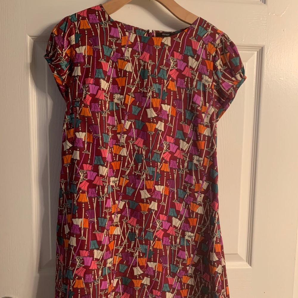 Vintage Silk Lamp Dress